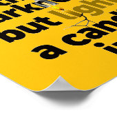 Affiche de citation motivante (Coin)