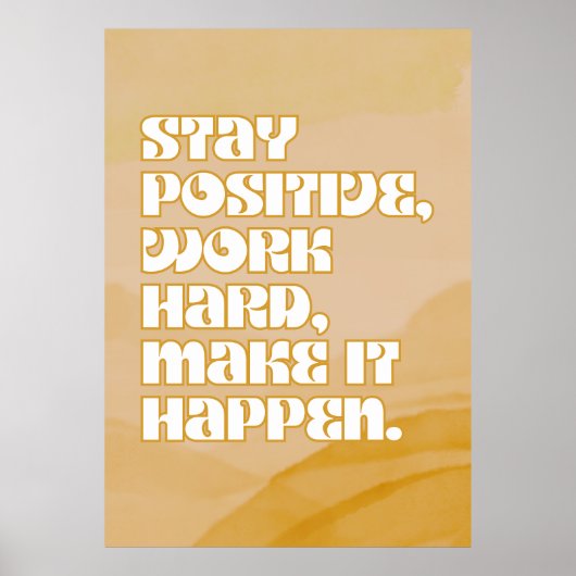 Affiche de citation motivante (Devant)