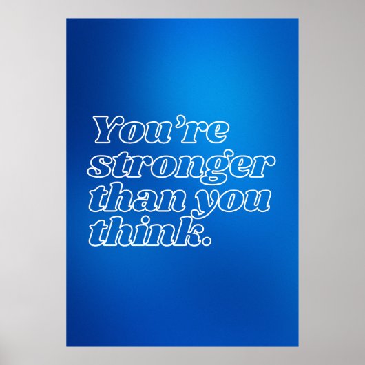 Affiche de citation motivante (Devant)