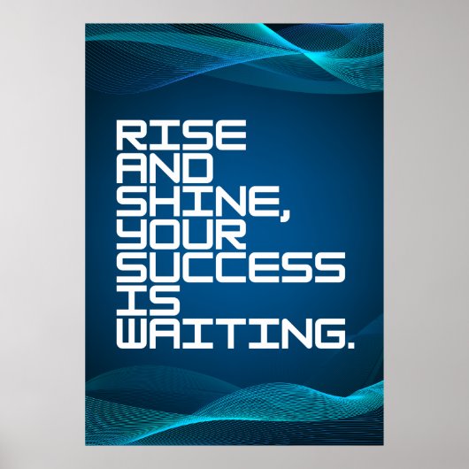 Affiche de citation motivante (Devant)