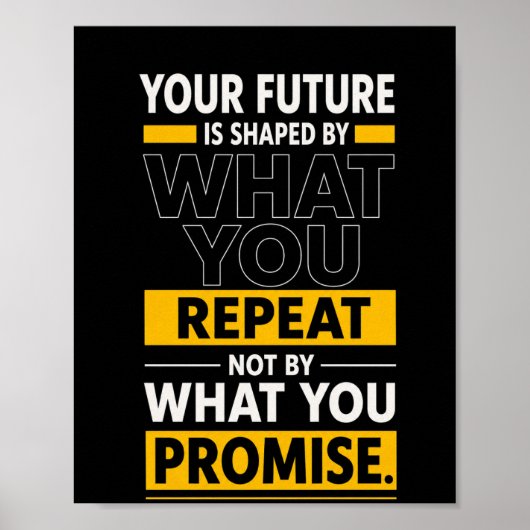 Affiche de citation motivante (Devant)