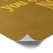 Affiche de citation motivationnelle "Faire quelque (Coin)