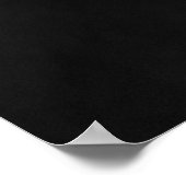 Affiche de citation noir et blanc – Mur minimalist (Coin)