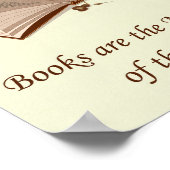 Affiche de citation pour amateur de livres (Coin)