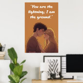 Affiche de citation sans pouvoir (Bureau à domicile)