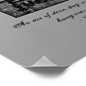 Affiche de citations gothiques 'The Bell Tower' (Coin)