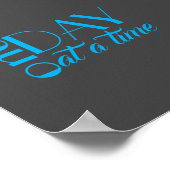 affiche de citations inspirante un jour à la fois (Coin)