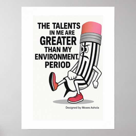 Affiche de citations motivantes. (Devant)