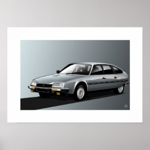 Affiche de Citroen CX GTI