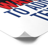 Affiche de classe : Ajouter votre texte ici (Coin)