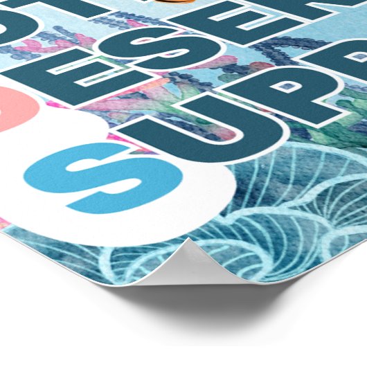 Affiche de classe : amis (Coin)