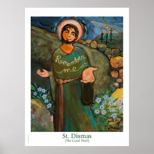 Affiche de classe de St. Dismas (le Bon Larron) (Devant)
