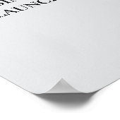 Affiche de code QR de logo de marque commerciale b (Coin)