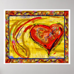 Affiche de coeur