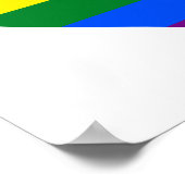 Affiche de coeur LGBT (Coin)