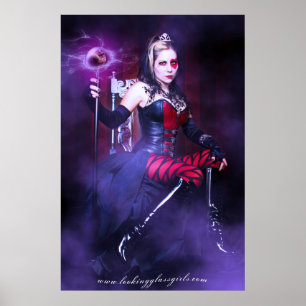 Affiche de coeurs de LGG "Queens"