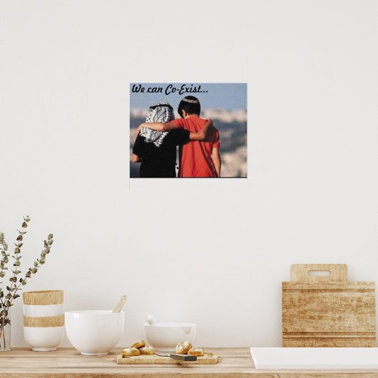 Affiche de coexistence (Cuisine)