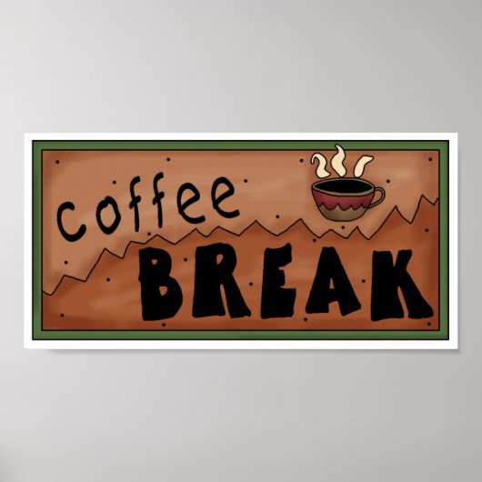 Affiche de Coffee Break (Devant)
