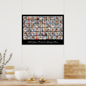 Affiche de collage de 60 photos avec votre propre  (Cuisine)