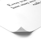 Affiche de collage photo pour les 18 ans de mariag (Coin)