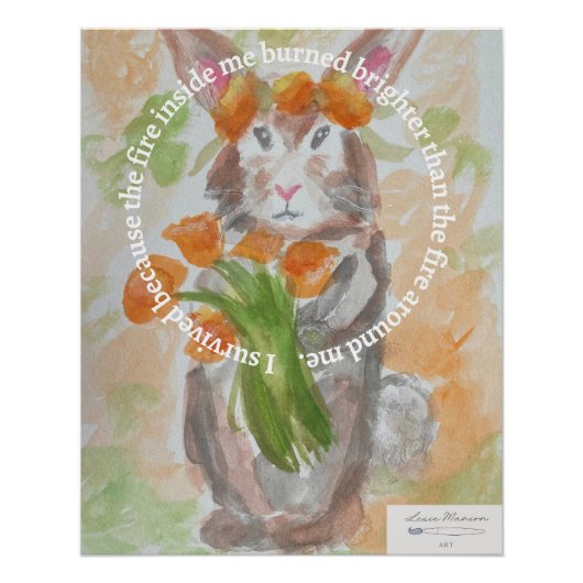 Affiche de collecte de fonds pour le secours aux i (Devant)