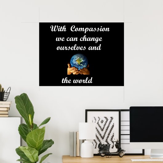 Affiche de compassion (Bureau à domicile)