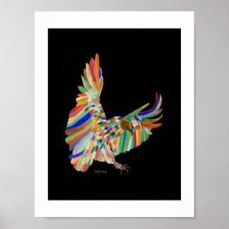 Affiche de conception créative de LeeMarie Rainbow