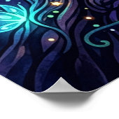 Affiche de conception de caméléon bijou (Coin)