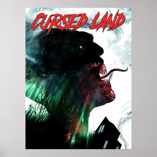Affiche de conception de la terre maudit V1 (Devant)