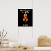 Affiche de concert à Customiser (Cuisine)