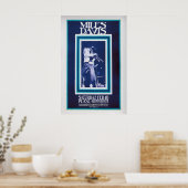 Affiche de concert de Miles Davis Impression de mu (Cuisine)