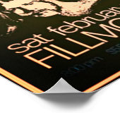 Affiche de concert du groupe Allman Brothers (Coin)