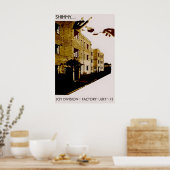Affiche de concert Factory 1979 de Joy Division Im (Cuisine)