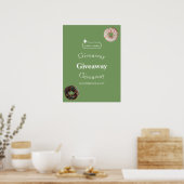Affiche de concours, Affiche de concours sur les m (Cuisine)