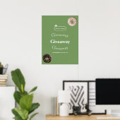 Affiche de concours, Affiche de concours sur les m (Bureau à domicile)