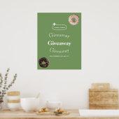 Affiche de concours, Affiche de concours sur les m (Cuisine)