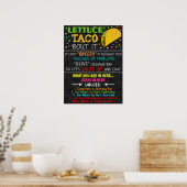 Affiche de confidentialité du bureau de conseil (Cuisine)