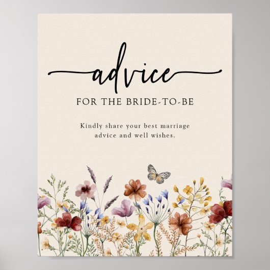 Affiche de conseils de mariage (Devant)