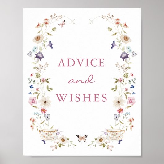 Affiche de conseils et de vœux (Devant)