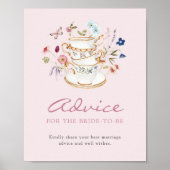 Affiche de conseils rose (Devant)