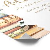 Affiche de conseils sur le thème du livre (Coin)