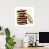 Affiche de cookies aux pépites de chocolat (Bureau à domicile)