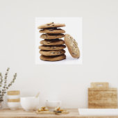 Affiche de cookies aux pépites de chocolat (Cuisine)
