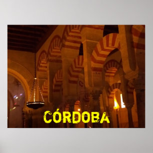 Affiche de Cordoue la Mezquita-Catedral Espagne