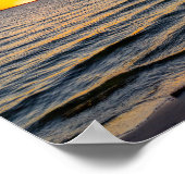 Affiche de coucher de soleil à Gulf Breeze Floride (Coin)
