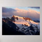 Affiche de coucher de soleil au sommet (Devant)