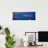 Affiche de coucher de soleil impressionniste depui (Bureau à domicile)