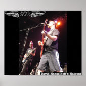 Affiche de coupe de cheveux de David Hasselhoff (Devant)