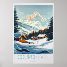 Affiche de Courchevel France