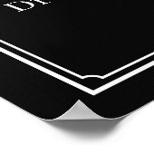 Affiche de couronne de concours de beauté (Coin)